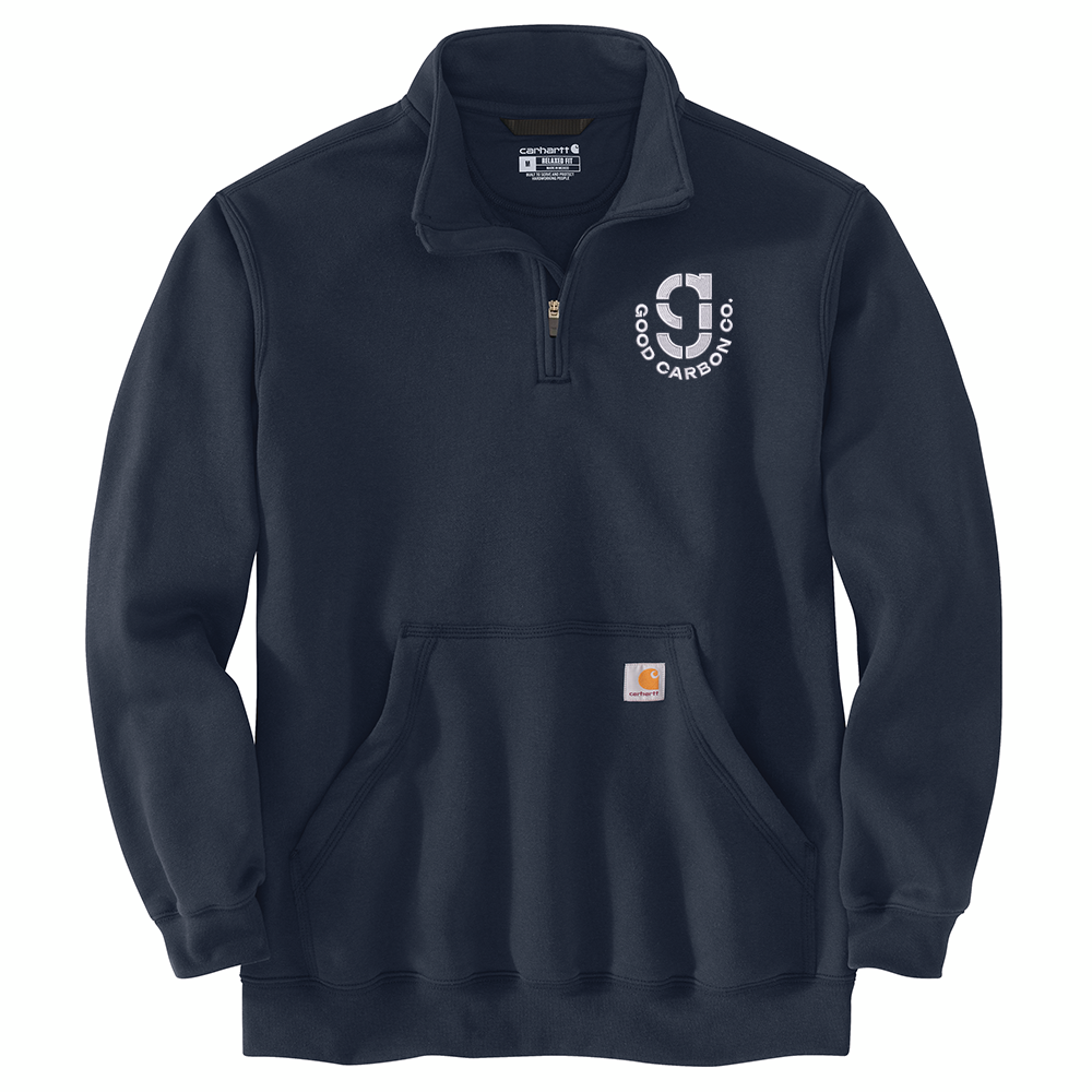Carhartt Midweight 1/4-Zip Mock Neck Sweatshirt – Good Carbon Co Store ...