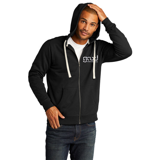 District Men's Re-Fleece Full-Zip Hoodie