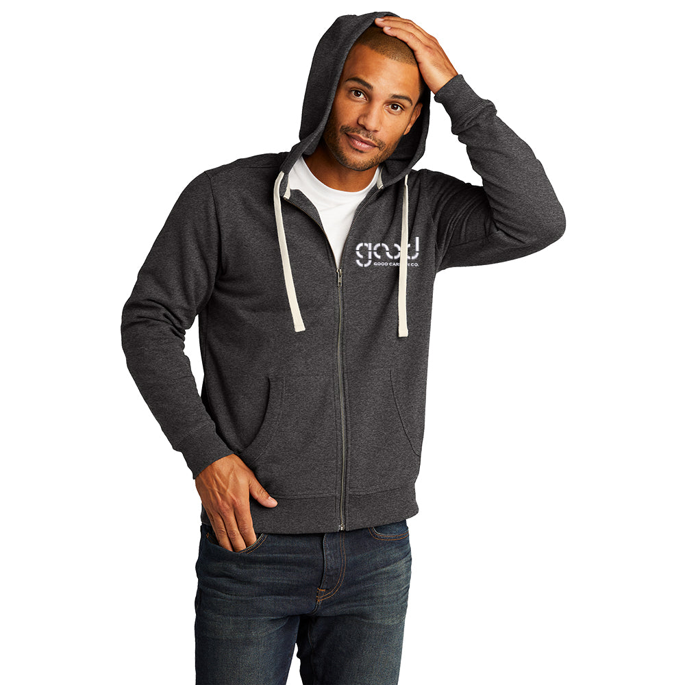 District Men's Re-Fleece Full-Zip Hoodie