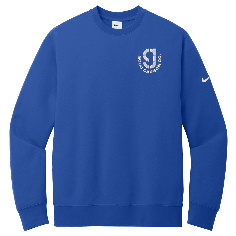 Nike Club Fleece Sleeve Swoosh Crew
